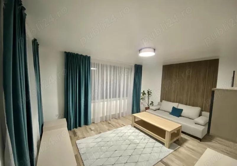 Apartament cu 2 camere semidecomandat, mobilat în Craiter
