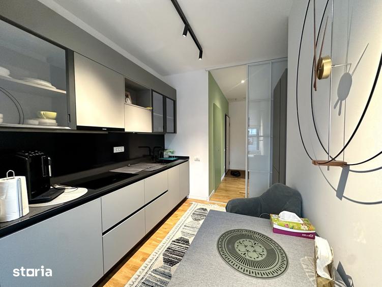 Apartament vanzare 2 camere Sos. Nordului | Gradina 37mp | mobilat lux - 8