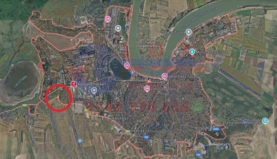 Teren Construcții intravilan de 3333 mp, în Vest