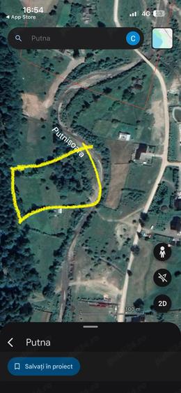 Teren de 6888 mp, în Putna