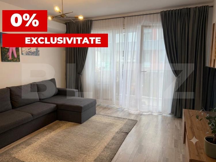 Apartament cu 2 camere decomandat, mobilat în Bartolomeu