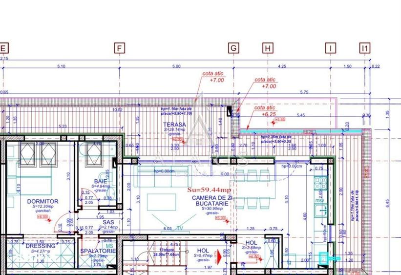 Apartament cu 2 camere, terasa 29mp, in Giroc - 10