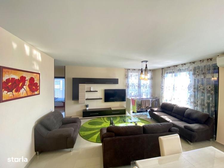 Apartament cu 3 camere semidecomandat în Central
