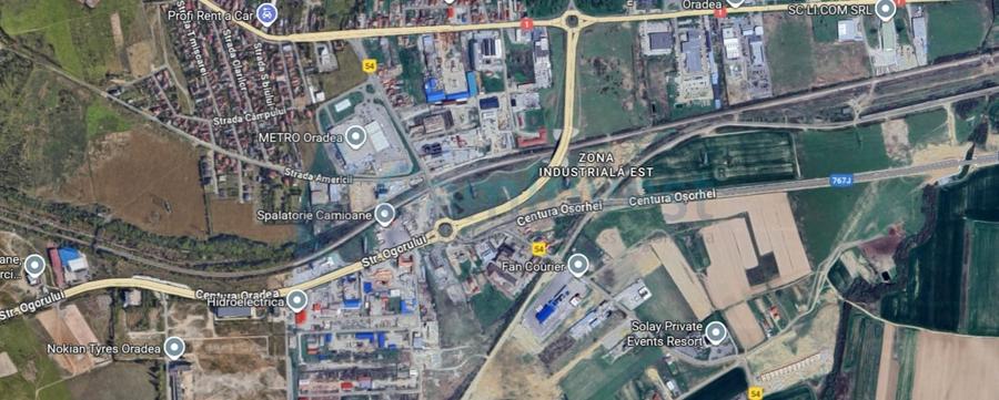 Teren Construcții intravilan de 9900 mp, în Calea Clujului