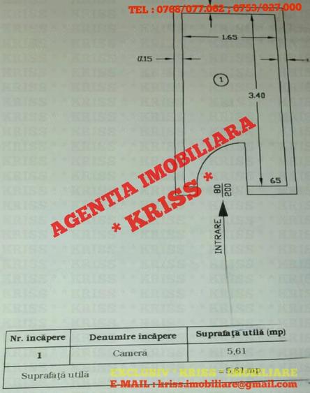 Apartament cu 4 camere decomandat în Negru Vodă