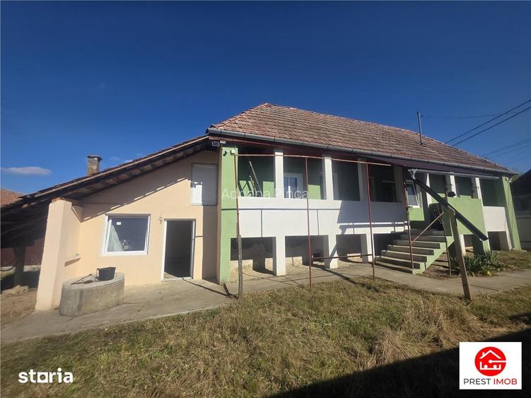 Casa noua semifinisata 100 mp cu teren 550 mp, Gruisor , Mures