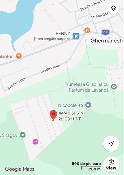 Spațiu comercial, în Ghermănești