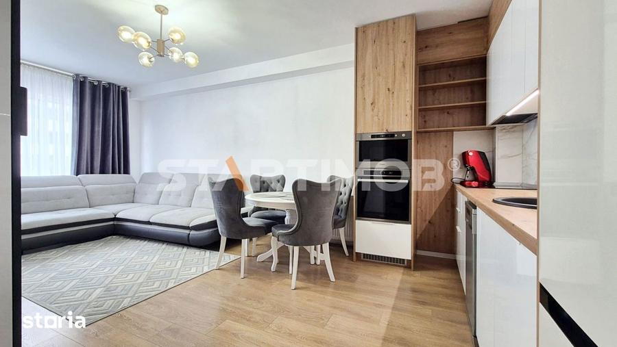Apartament cu 3 camere decomandat, mobilat în Tractorul