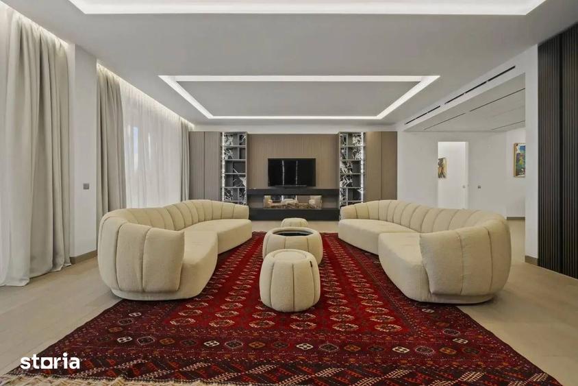 Apartament cu 5 camere, mobilat în Arcul de Triumf