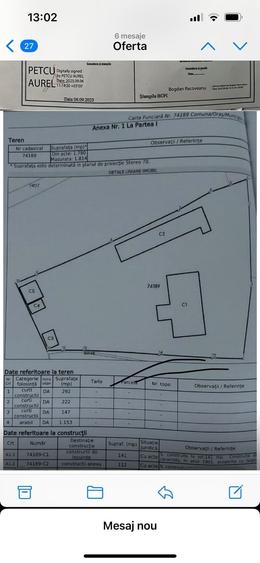 Casă cu 4 camere cu Teren 1797 Mp în Central