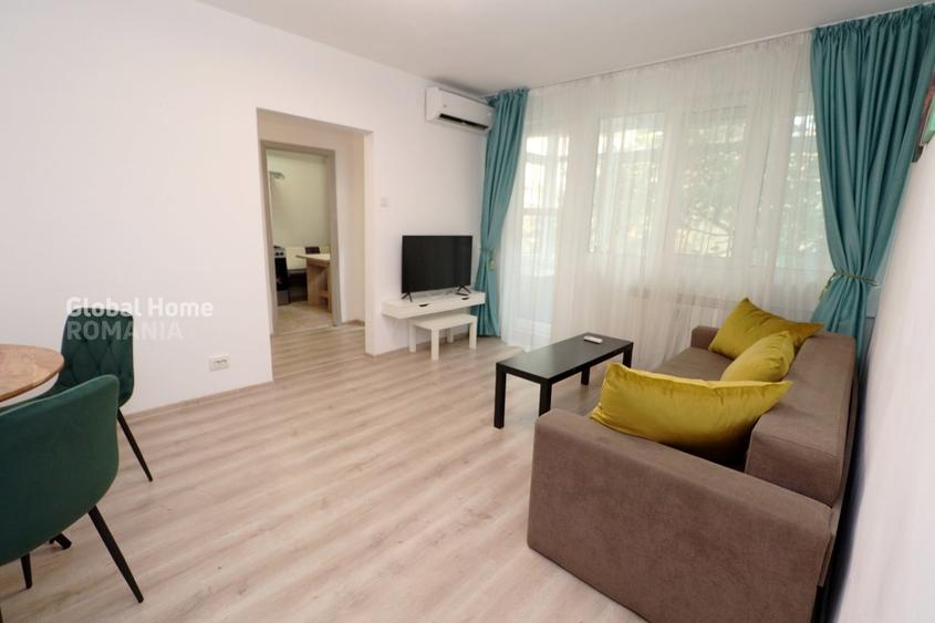 Apartament cu 2 camere semidecomandat, mobilat în 1 Mai