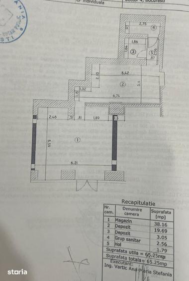 Spațiu comercial, de 65 mp, în Berceni