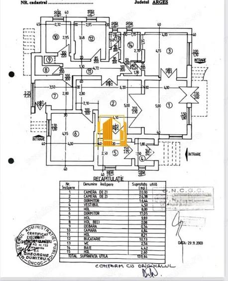 Casă cu 5 camere cu Teren 654 Mp în Eremia
