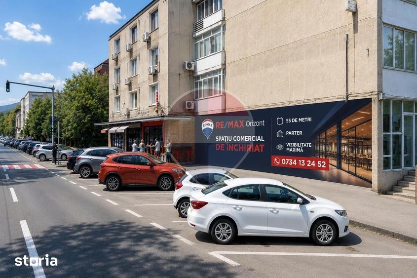 Spațiu comercial, de 55 mp, în 15 Noiembrie