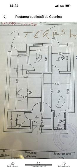 Apartament cu 2 camere în Dorobanți