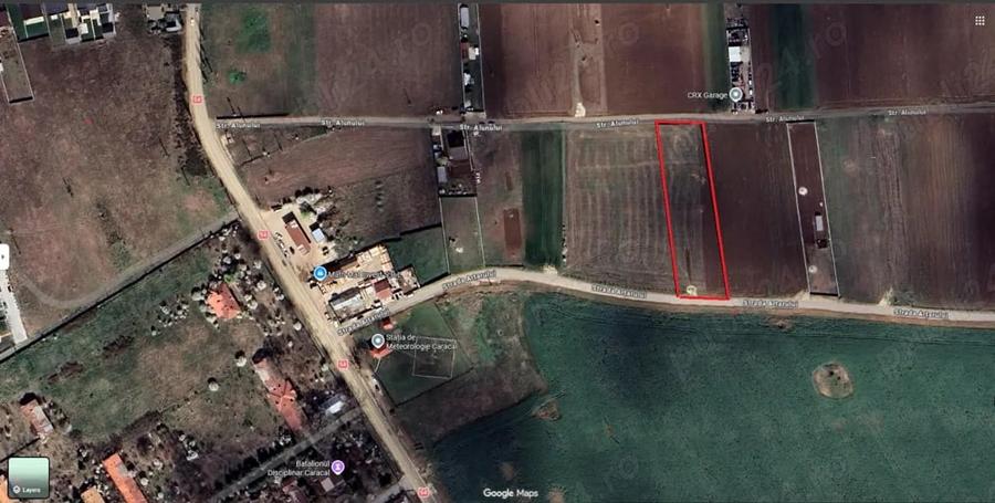 Teren de 5700 mp, în Central