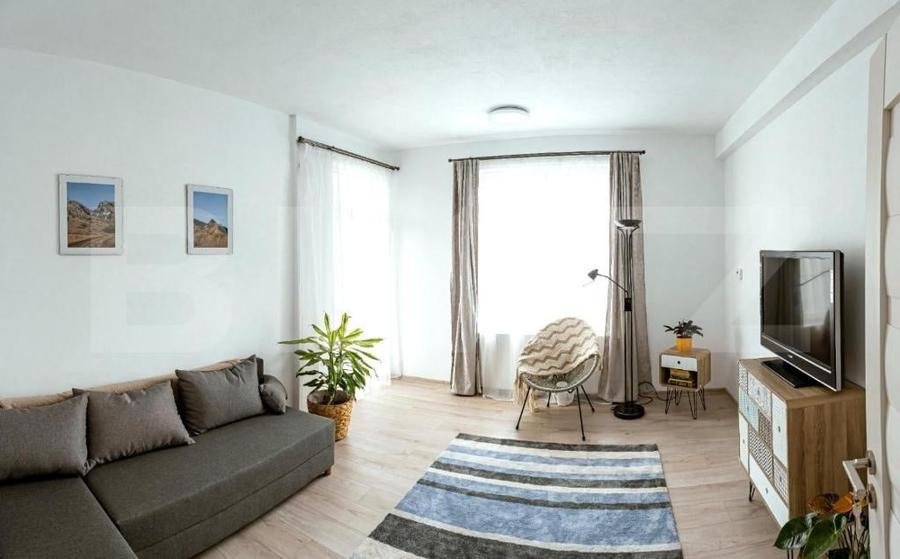 Apartament cu 2 camere decomandat, mobilat în Sângeorgiu de Mureș