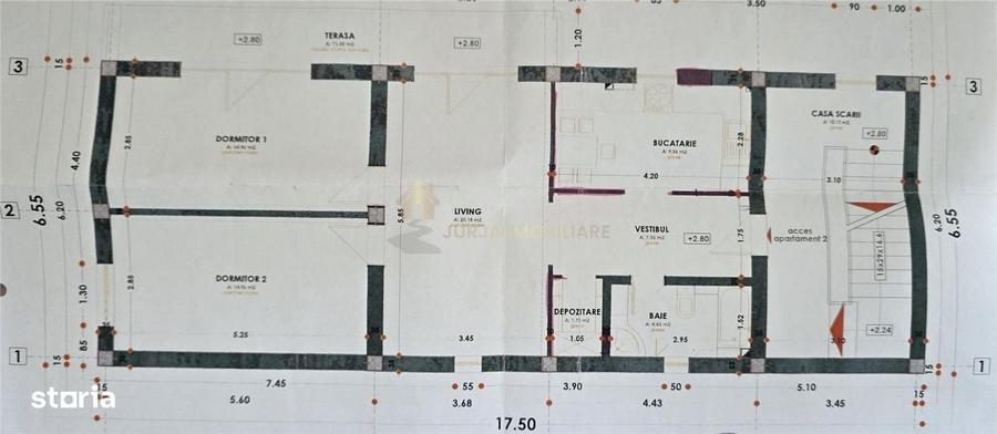 Apartament 3 Camere 96 Mp Garaj Andrei Muresanu - 2