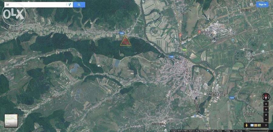 Teren de 30000 mp, în Nord