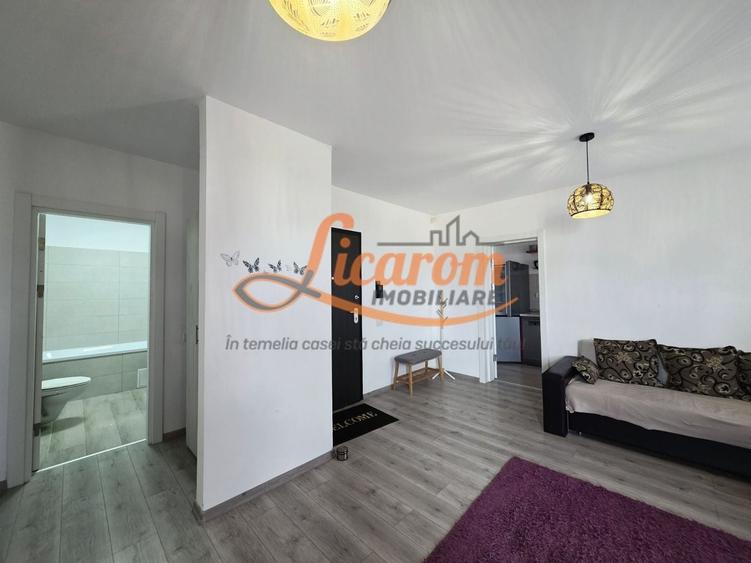 Apartament cu 2 camere semidecomandat, mobilat în Cristian