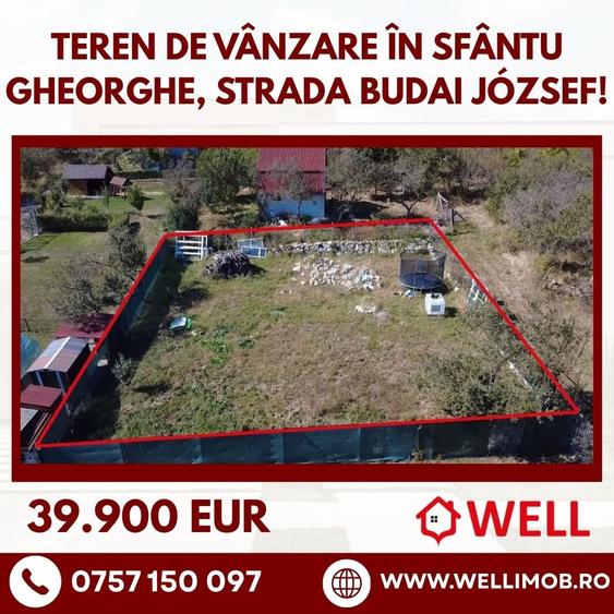 Teren intravilan de 474 mp, în Nord