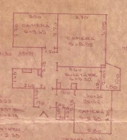 Apartament cu 3 camere decomandat în Mănăștur