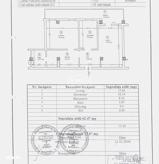 Apartament cu 2 camere în Central