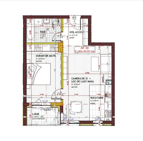 Apartament 2 camere, 50 mp, etaj intermediar, balcon, zona Tineretului - 5