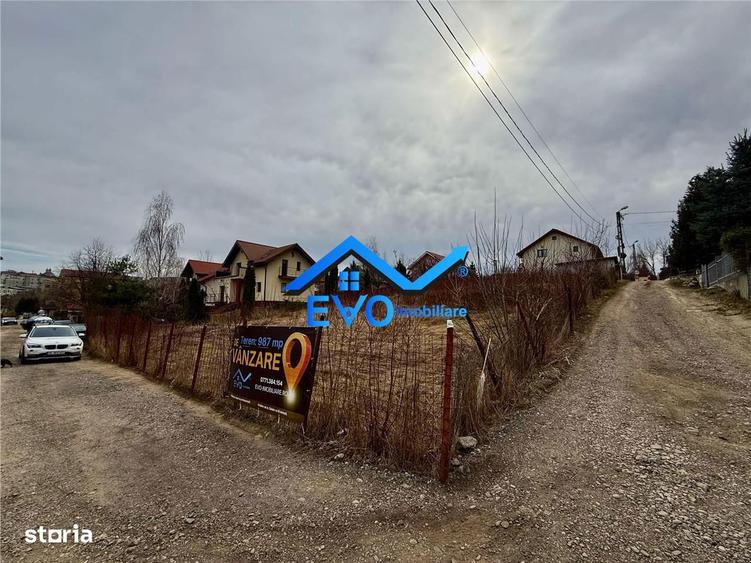 Teren de 987 mp, în Aleea Tudor Neculai
