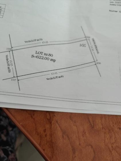 Teren Construcții intravilan de 622 mp, în Tuzla