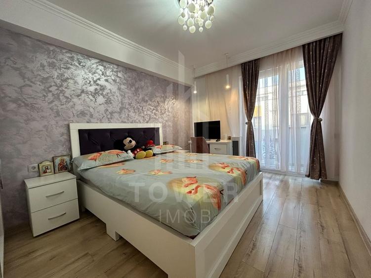 Apartament cu 3 camere decomandat, mobilat în Turnișor