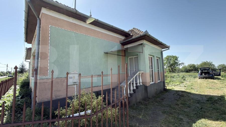 Casă individuală cu 3 camere cu Canalizare în Vetiș