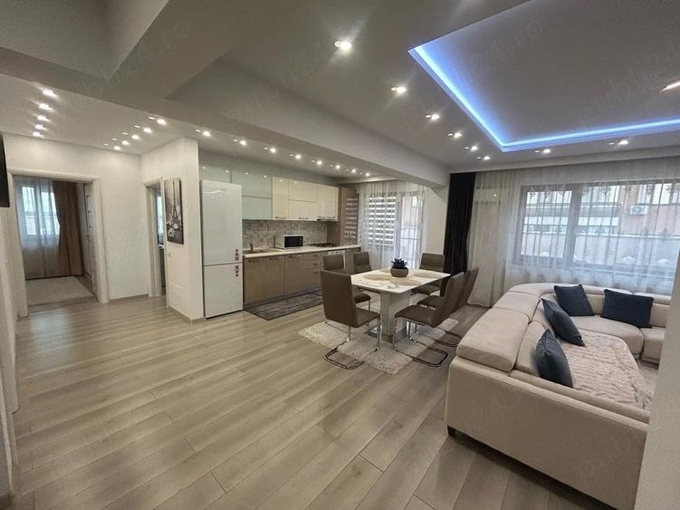 Apartament cu 3 camere semidecomandat, mobilat în Bucureștii Noi