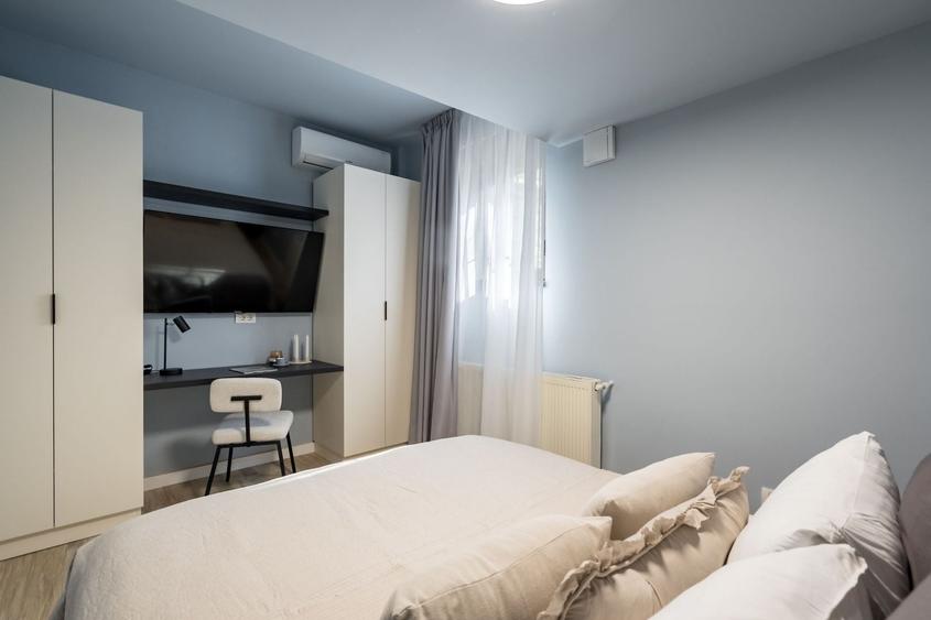 Apartament cu 2 camere semidecomandat, mobilat în Cișmigiu