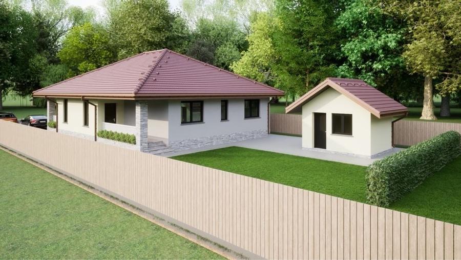 Teren de 1090 mp, în Hărman