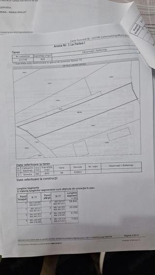 Teren de 800 mp, în Viștișoara