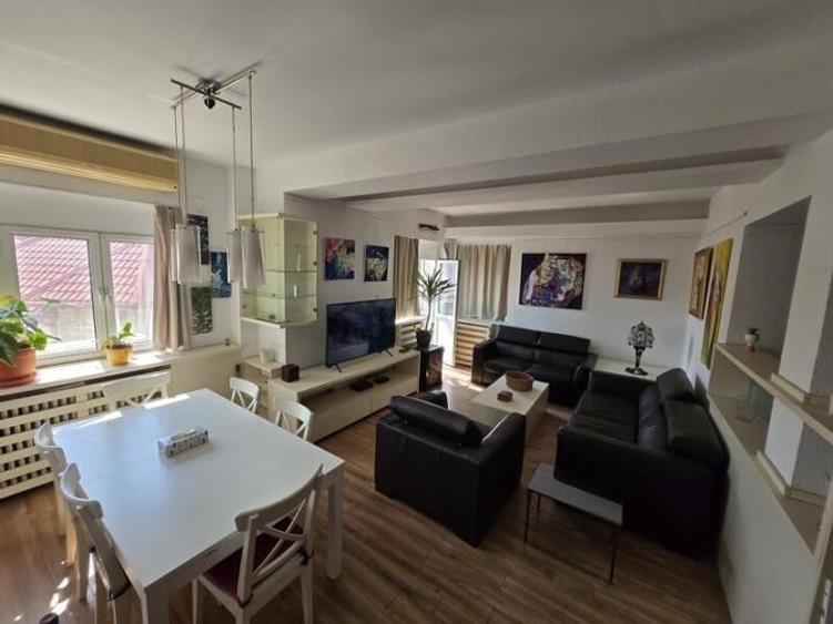 Apartament cu 4 camere semidecomandat, mobilat în Cișmigiu