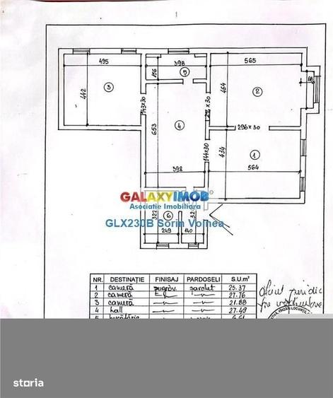 Apartament cu 4 camere în Unirii