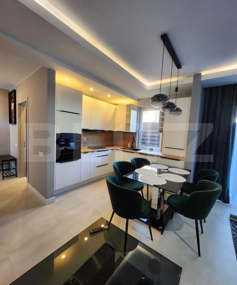 Duplex cu 4 camere semidecomandat cu Teren 50 Mp în Florești