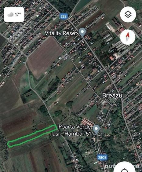 Teren de 7200 mp, în Rediu