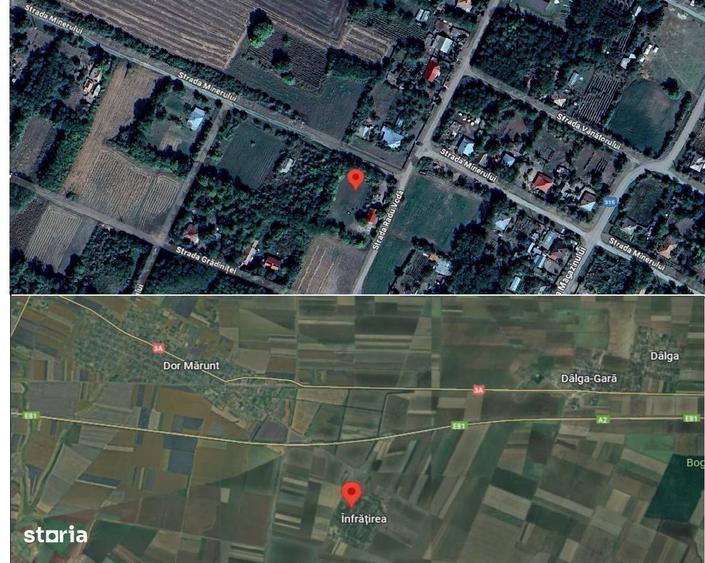 Casă cu Teren 1977 Mp în Dor Mărunt