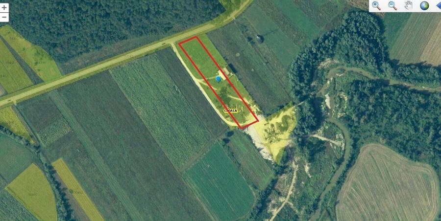Teren agricol extravilan de 5800 mp, în Creaca