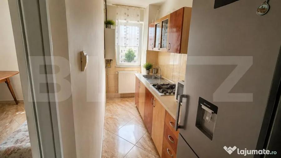 Apartament cu 2 camere semidecomandat în Micro 14