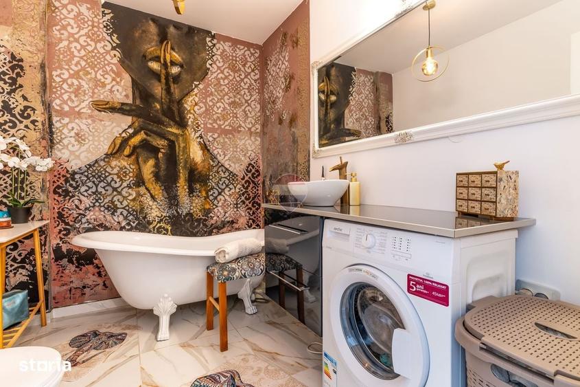 Vand apartament, 2 camere, cu gradina, de 44 mp utili, Floresti - 2