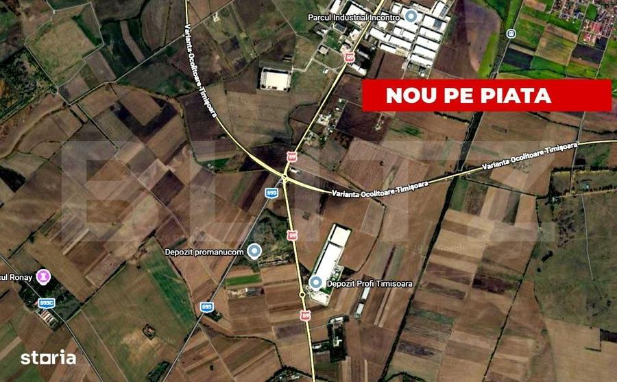 Teren intravilan 7.526ha zona industriala Sag - 1