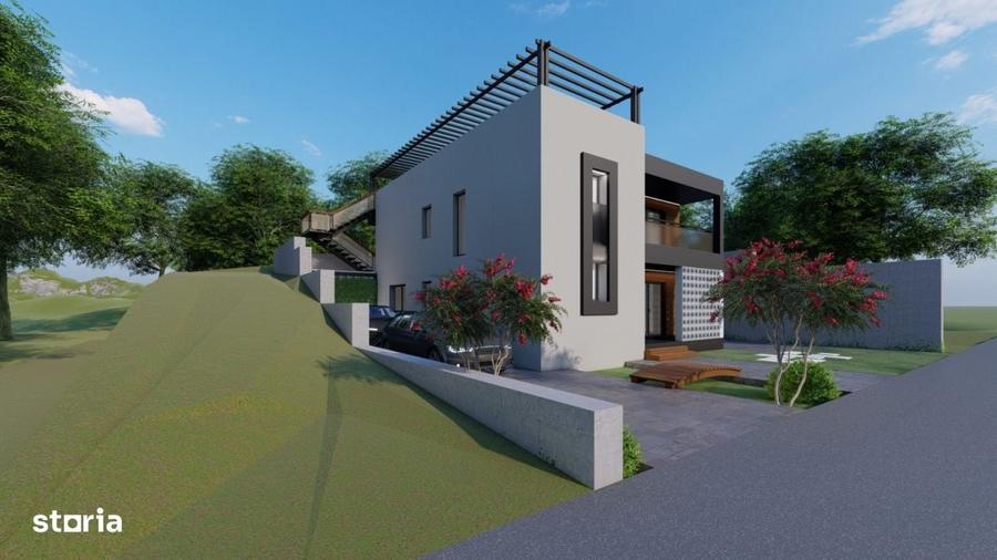 Casă cu 4 camere în Aroneanu