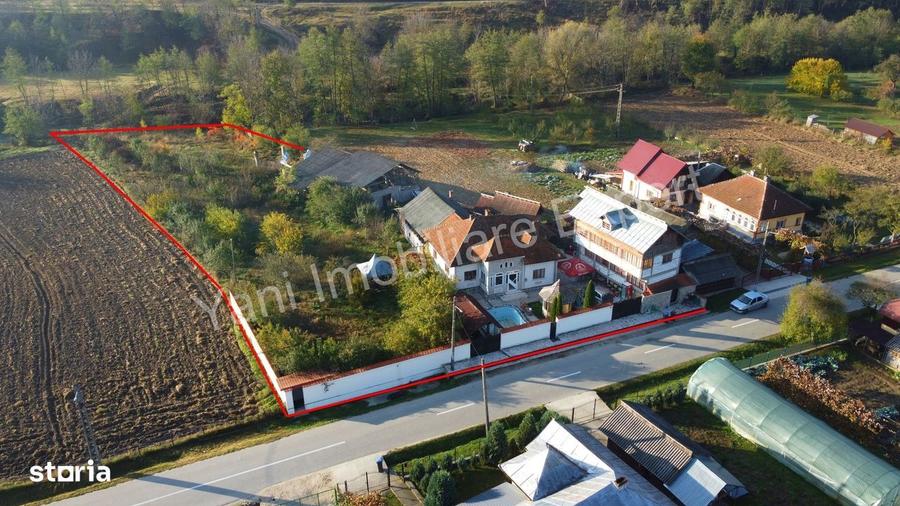 Casă cu 4 camere cu Teren 4050 Mp în Tutana