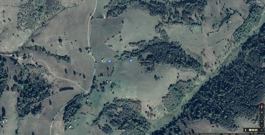 Teren agricol extravilan de 36000 mp, în Tilișca