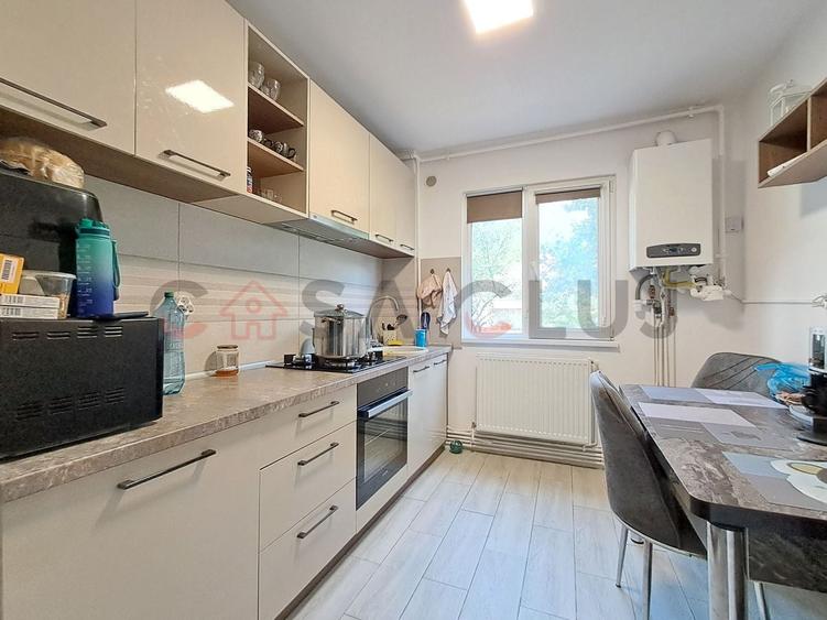 Apartament cu 3 camere semidecomandat, mobilat în Mănăștur — fotografia 1