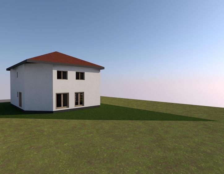 Duplex cu 4 camere cu Canalizare în Florești